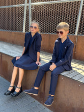 Įkelkite vaizdą į galerijos peržiūros programą, Palaidinė ilgomis rankovėmis, mėlyna - rzstyle.lt