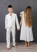 Įkelkite vaizdą į galerijos peržiūros programą, Balta suknelė mergaitei - rzstyle.lt