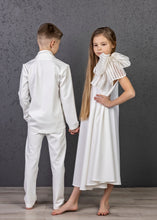 Įkelkite vaizdą į galerijos peržiūros programą, Balta suknelė mergaitei - rzstyle.lt