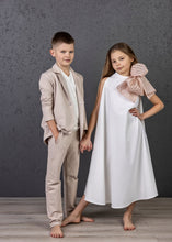 Įkelkite vaizdą į galerijos peržiūros programą, Balta suknelė mergaitei - rzstyle.lt