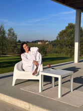 Įkelkite vaizdą į galerijos peržiūros programą, Baltas chalatas - vaflinis audinys