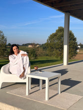 Įkelkite vaizdą į galerijos peržiūros programą, Baltas chalatas - vaflinis audinys