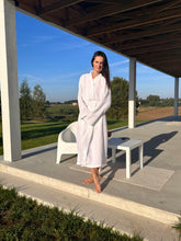 Įkelkite vaizdą į galerijos peržiūros programą, Baltas chalatas - vaflinis audinys