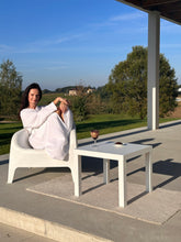 Įkelkite vaizdą į galerijos peržiūros programą, Baltas chalatas - vaflinis audinys